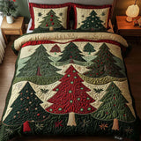 3-Piece Quilted Bed Linen Set - Les radosti