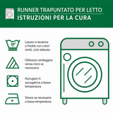 Snowy Pine Quilted Bed Cover NCU0PT9098
