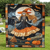 Quilted Blanket with Spectral Cat NCU0NT176