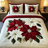 3-Piece Duvet Cover Set - Winter Christmas Stars