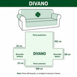 Quilted Love Paw Sofa Cover – Non-Slip