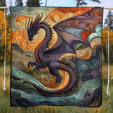 Moon Snake Quilted Blanket NCU0DK487