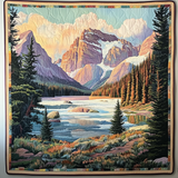 Alpine Nature Artistic Tapestry NCU0TL963