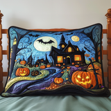 Quilted cushion cover with autumn pattern NCU0NT9491