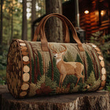 Quilted Travel Bag with Deer NCU0VT279