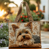 Exquisite Handmade Yorkie Tote Bag