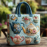 Quilted Floral Bag with Spring Pattern – Two Sizes