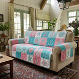 Quilted sofa cover with beach retreat NCU0DV9510