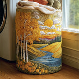 Quilted Laundry Basket — Breeze Among the Birches