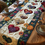 Quilted Tablecloth - Heart in Flower
