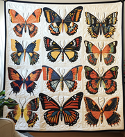 Artistic Tapestry Butterflies in Bloom NCU0DV792