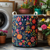 Quilted Laundry Basket — Patchwork Boho