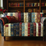 Quilted Sofa Cover "Between the Pages"