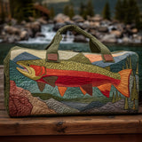 Padded Shoulder Bag with Brook Trout NCU0PT9008