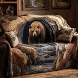 Quilted Sofa Cover Bear of the Canyon