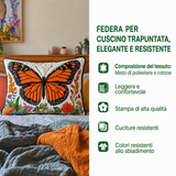 Quilted cushion cover with evergreen forest NCU0TV373