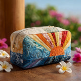 Quilted beauty case with relaxed wave NCU0PT9281