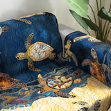 Quilted Sofa Cover Dreams of the Sea