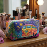 Quilted beauty case with cosmic travel NCU0PT9425