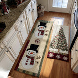 Winter Non-Slip Kitchen Mat with Cosy Cabin NCU0PT10149