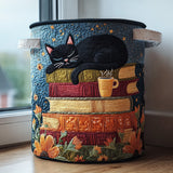 Quilted laundry basket with magical pattern NCU0PVL514