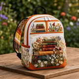 LD04 Quilted Backpack by Sunset Book Van