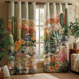 Desert Glow Quilted Curtains Horizon NCU0XD2001