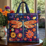 Dragonfly Glow Tote Bag