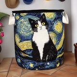 Quilted Laundry Basket — Elegant Design