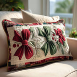 Quilted cushion cover with festive bells NCU0PT9090