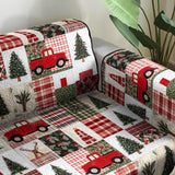 Quilted Sofa Cover Sparkling Festive Nights