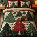 3-Piece Quilted Bed Linen Set - Les radosti
