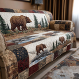 Quilted Bear Sofa Cover