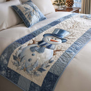 Frosty Charm Quilted Bed Cover NCU0XD790
