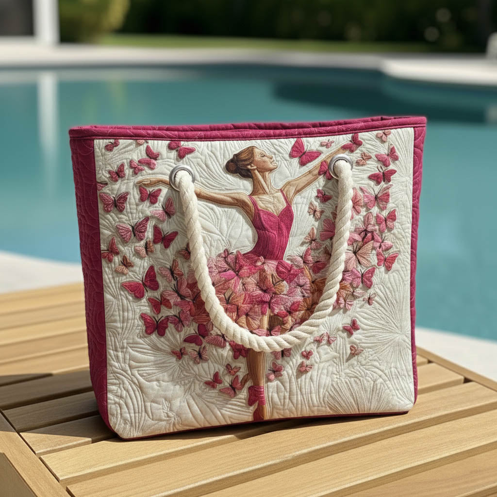 Quilted Beach Bag Ballerina – Final Edition