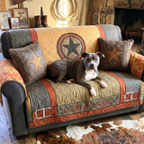 Quilted Sofa Cover Texas Star