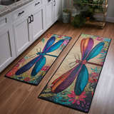 Non-slip kitchen rug with dragonfly NCU0DK10931