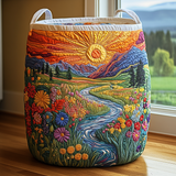 Quilted Laundry Basket — Golden Meadow