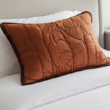 Quilted cushion cover with blessed autumn harvest NCU0NT8354