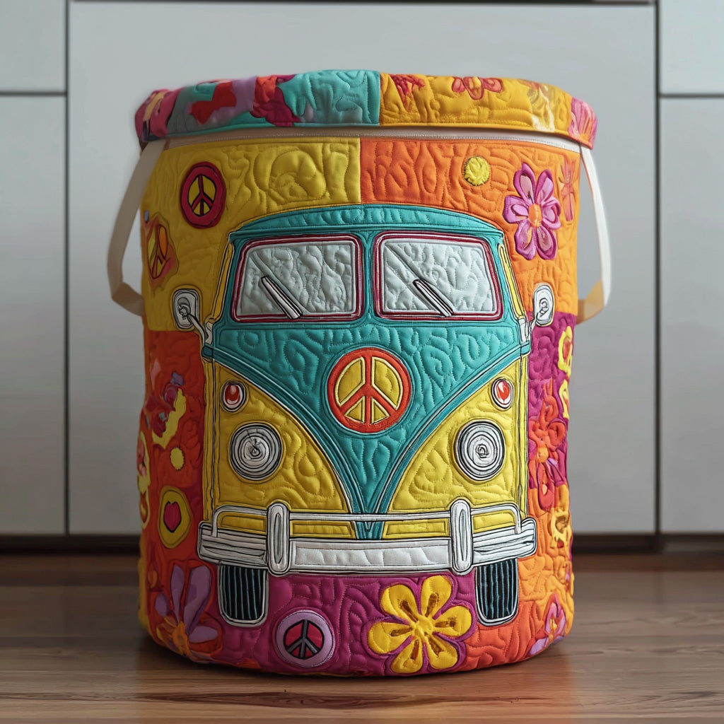 Quilted Laundry Basket — Van Hippie