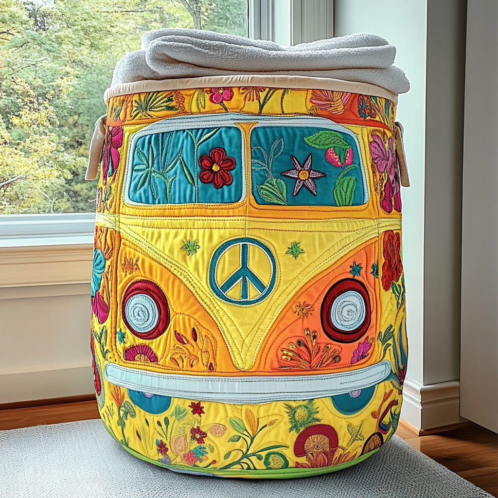 Quilted Laundry Basket — Van Hippie