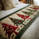 Quilted Bed Cover Holly Forest NCU0TV661