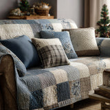 Quilted Sofa Cover Country Charm – for Living Room