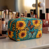 Quilted beauty case with cheerful petals NCU0NT10233