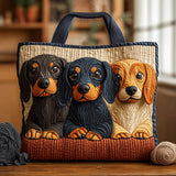 Little Watchful Dachshunds Tote Bag
