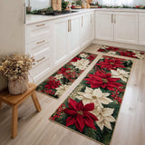 Non-slip Christmas Kitchen Mat with Festive Pathway NCU0DK11534