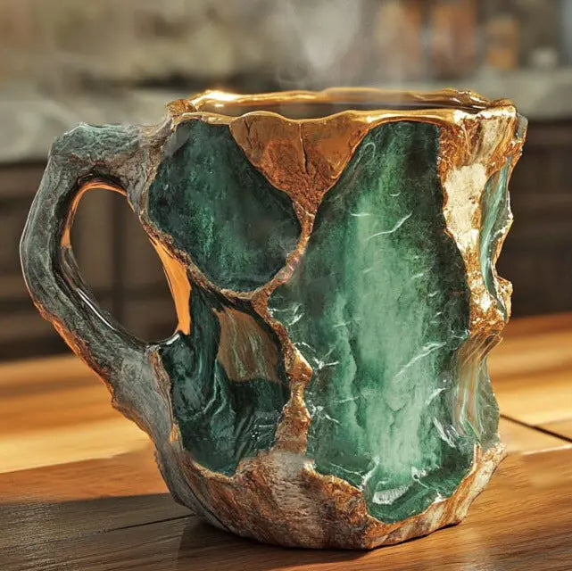 Mineral Infused Crystal Coffee Mugs