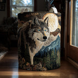 Quilted laundry basket with owl NCU0PTT1745