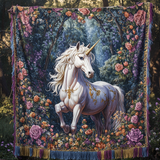 Moonlit Unicorn Woven Blanket NCU0DV3831