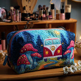 Quilted beauty case with moonlit travel NCU0PT9432